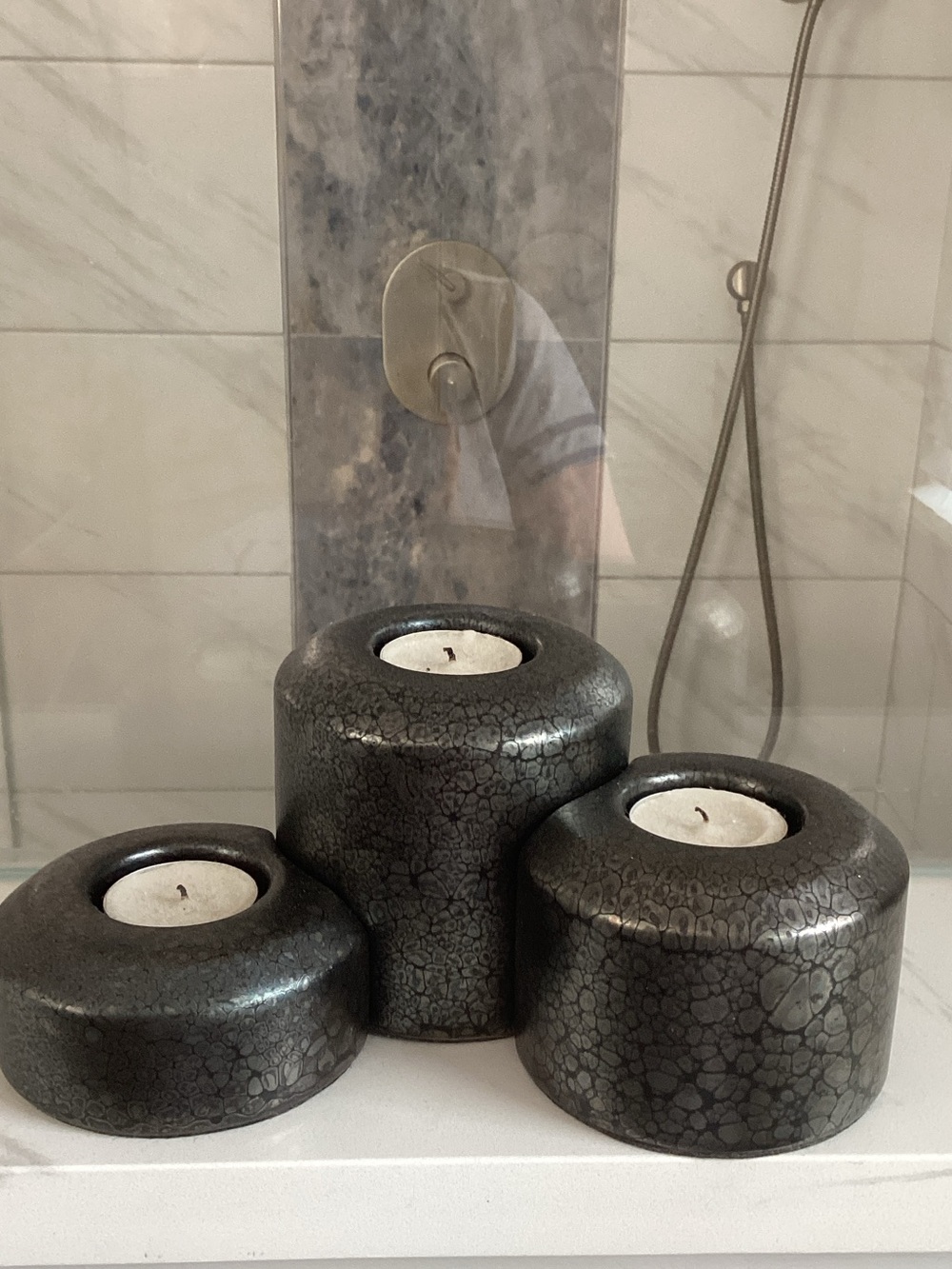 PartyLite Stepping Stones Tealight Holder Trio